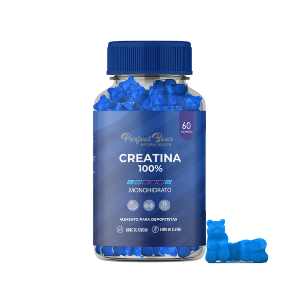 Creatina 100% Monohidrato 60 Gomitas - Perfect Bear