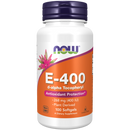 Vitamina E 400 IU D-Alpha Tocoferol 100 Softgels - Now