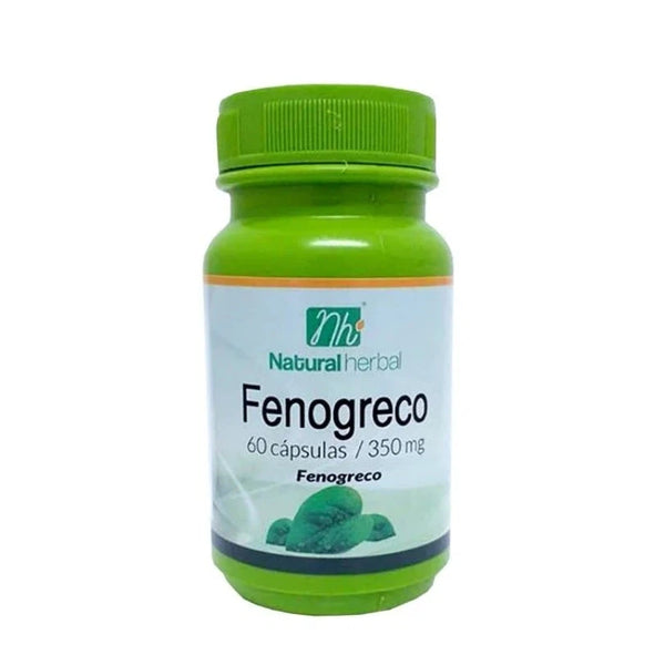 Fenogreco 350mg 60 Caps - Natural Herbal