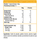 Tabla del Fish Oil de 72 cápsulas: 1 blanda de 1,39 g, 72 porciones y 1.000 mg de aceite de pescado