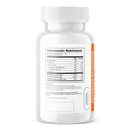 Tabla de la cúrcuma con boswellia: porción de 2 cápsulas, 960 mg de cúrcuma, 100 de boswellia y 40 de pimienta negra