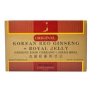 Ginseng Rojo Coreano + Jalea Real 500mg 60 Cápsulas - Korean Red Ginseng USA