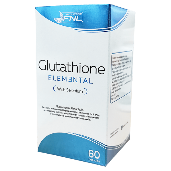 Glutathione Elemental con Selenio 60 Caps - FNL