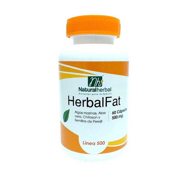 Herbal Fat 500mg 60 Caps - Natural Herbal