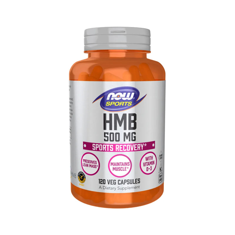 HMB 500mg 120 Veg Caps - Now