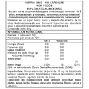 Hierro 18mg 120 Veg Caps - Now