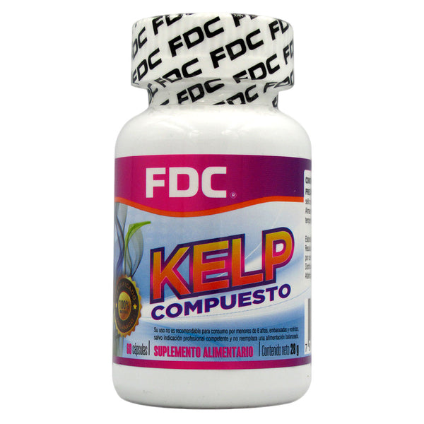 Kelp Orgánico Compuesto 60 Caps - FDC