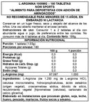 L-Arginina Doble Potencia 1000mg 180 Tabletas - Now