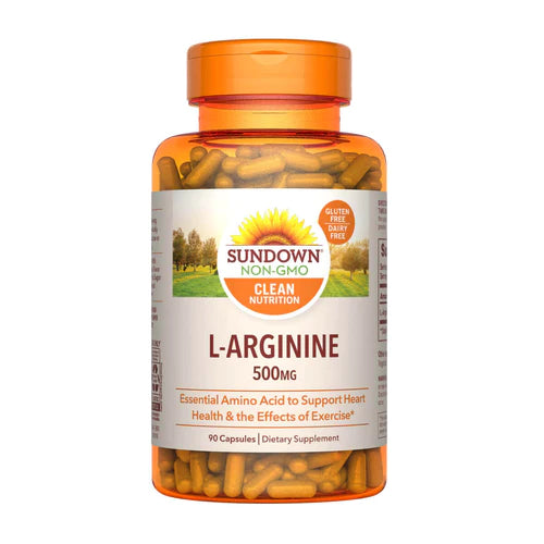 L-Arginine 500 mg 90 Caps  - Sundown Naturals