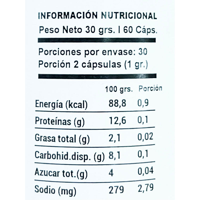 Line 60/90 500mg 60 Caps - Natural Herbal