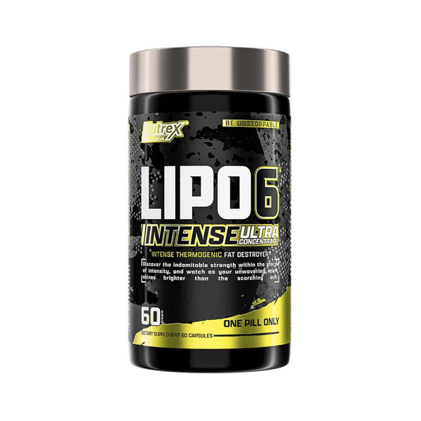Lipo 6 Black Intense 60 caps - Nutrex