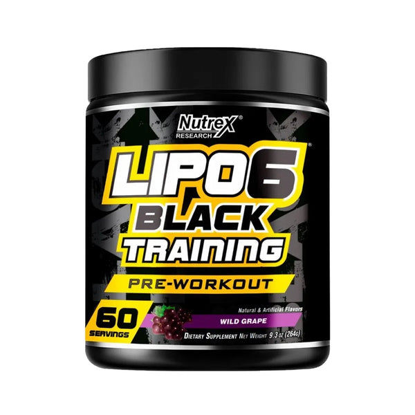 Lipo 6 Black Training Pre-Workout 60 Porciones 264 gr - Nutrex