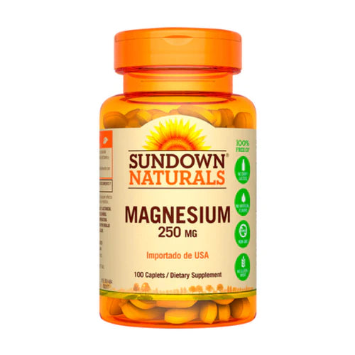 Magnesio 250mg 100 Caps - Sundown Naturals