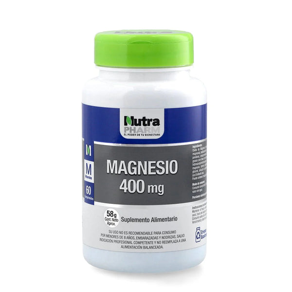 Magnesio Premium 400mg 60 Comp - Nutrapharm