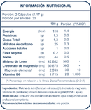 Melena de León (Full Spectrum) 500mg + L-Treonato de Magnesio 360mg + B6 20mg 60 Cápsulas Vegetales (30 Porciones) - FNL