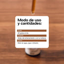 Modo de uso del Cordyceps Sublingual: 20 gotas al día, diluidas en agua, jugo o infusión