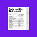 Tabla del Dale+: 2 cápsulas de 1 g, 30 porciones, 200 mg de maca y 45 mg de L-arginina