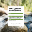 Modo de uso del Fungi Complex: 2 cápsulas al día, en la mañana junto al desayuno, con agua