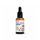 Frasco gotario de Triple Complex Sublingual de NewPharma con melena de león, reishi y cordyceps, 30 ml para 30 días