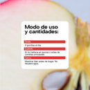 Modo de uso de las Apple Cider Gummies: 2 gomitas al día, en ayunas o antes de las comidas, masticadas