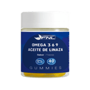 Omega 3-6-9 (Aceite de Linaza) Gomitas Sabor Naranja Sin Azúcar 40 Gomitas - FNL
