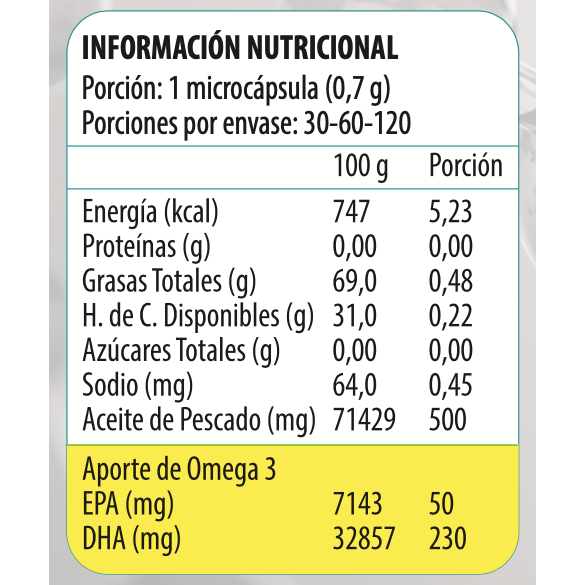 Omega 3 Up Junior Ultra DHA 60 Caps - Newscience