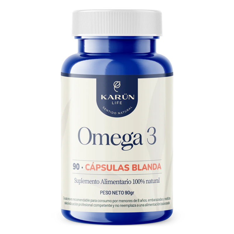 Omega 3 1300mg 90 Softgels - Karun Life