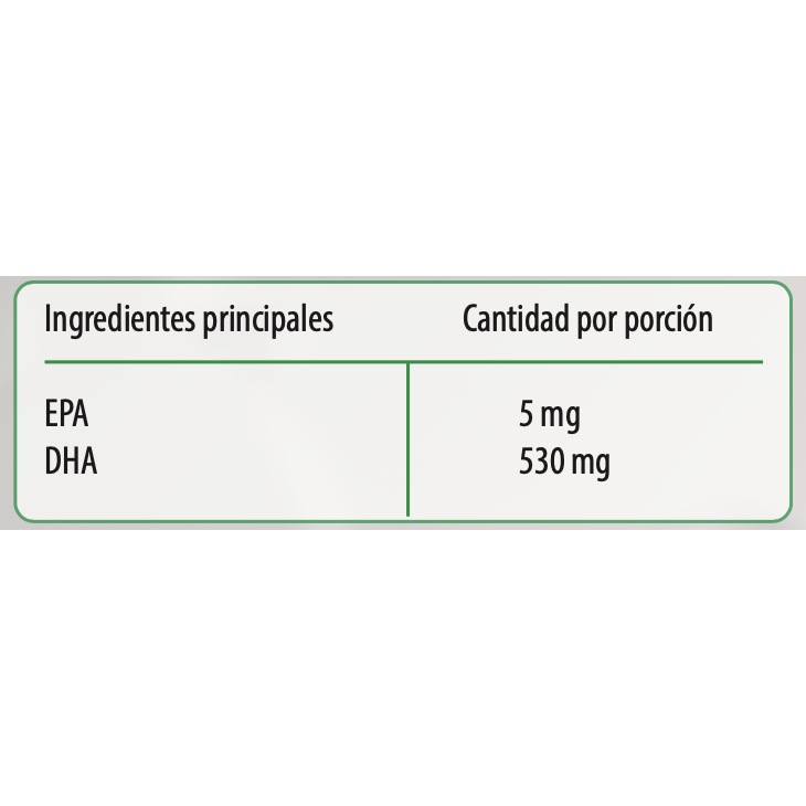 Omega 3 Vegan 530 DHA 30 Caps - Newscience