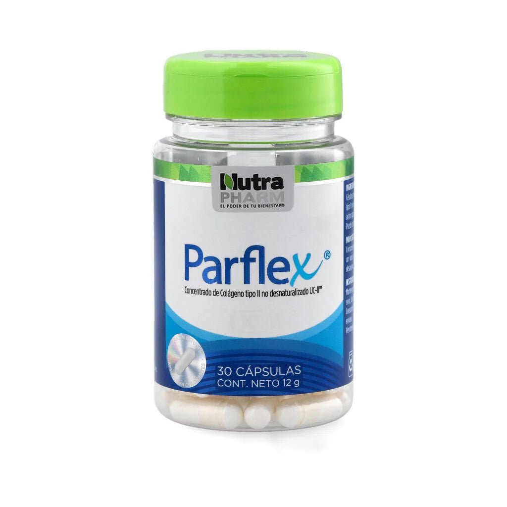 Parflex Colágeno Tipo II 30 Cápsulas - Nutrapharm