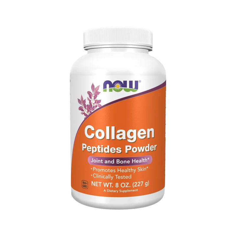 Péptidos de Colágeno Hidrolizado en Polvo 227gr - Now