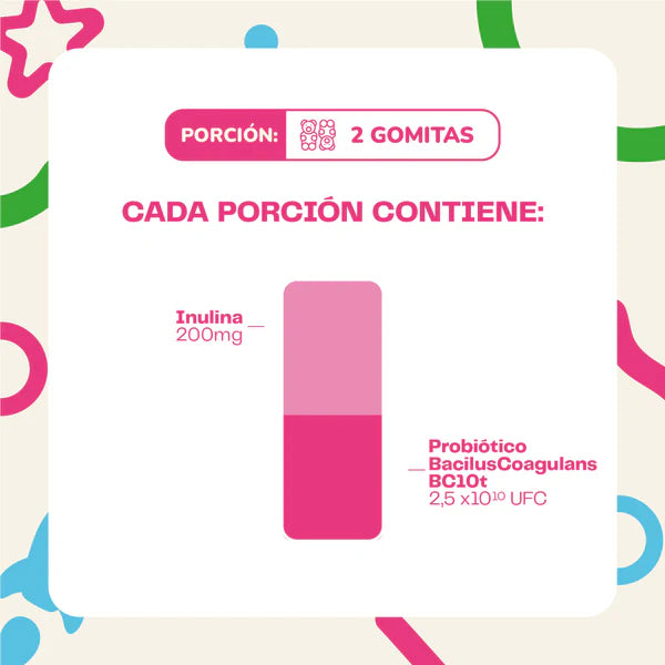 Probiótico Kids Gomitas Sabor Berries 60 Unidades - Karun Life