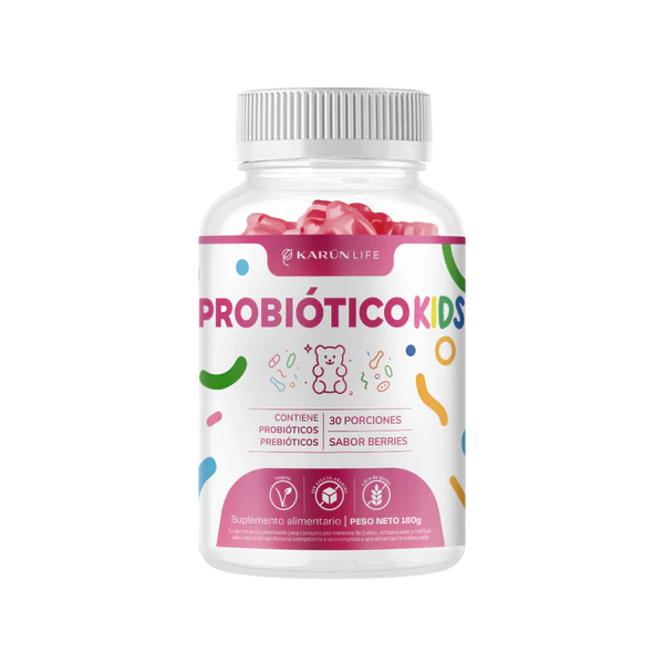 Probiótico Kids Gomitas Sabor Berries 60 Unidades - Karun Life