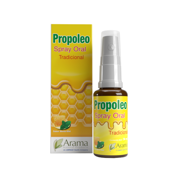 Propóleo Spray Tradicional Menta Miel 30ml - Arama