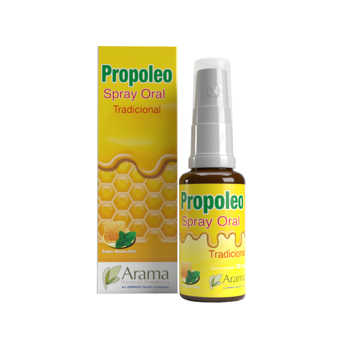 Propóleo Spray Tradicional Menta Miel 30ml - Arama