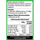 Shiitake + Vitamina D3 60 Veg Caps - Avanti