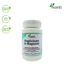 Sellos del Bisglicinato de Magnesio: cápsula vegetal, 100% puro y libre de aditivos