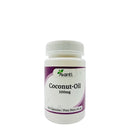 Frasco del Coconut-Oil 500 mg, 90 cápsulas y 65,4 g netos