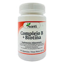 Frasco de Complejo B + Biotina de Avanti, 60 cápsulas para 30 días