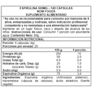 Spirulina Super Green 500mg 120 Cápsulas Vegetales - Now