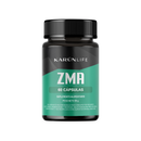 Frasco de ZMA de Karun Life, bisglicinato de magnesio, zinc y vitamina B6, 60 cápsulas para 60 días