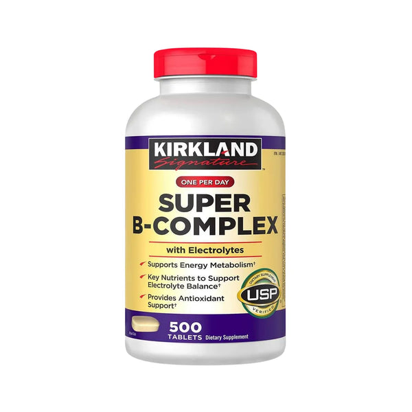 Super B-Complex 500 Tabs - Kirkland Signature