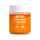 Cúrcuma + Jengibre Gomitas Sabor Naranja Sin Azúcar 60 Gomitas - FNL