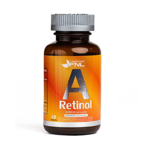 Vitamina A Retinol 60 Caps - FNL