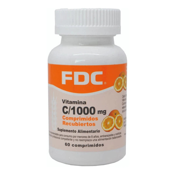 Vitamina C 1000mg 60 Comp - FDC