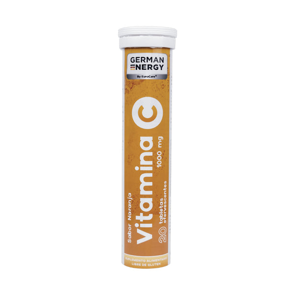 Vitamina C 1000mg 20 Tabs Efervescentes - German Energy