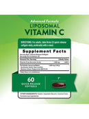 Vitamina C Liposomal Fórmula Avanzada 1650mg 90 Caps - Nature's Truth