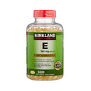 Vitamina E 180mg 400IU 500 Softgels - Kirkland Signature