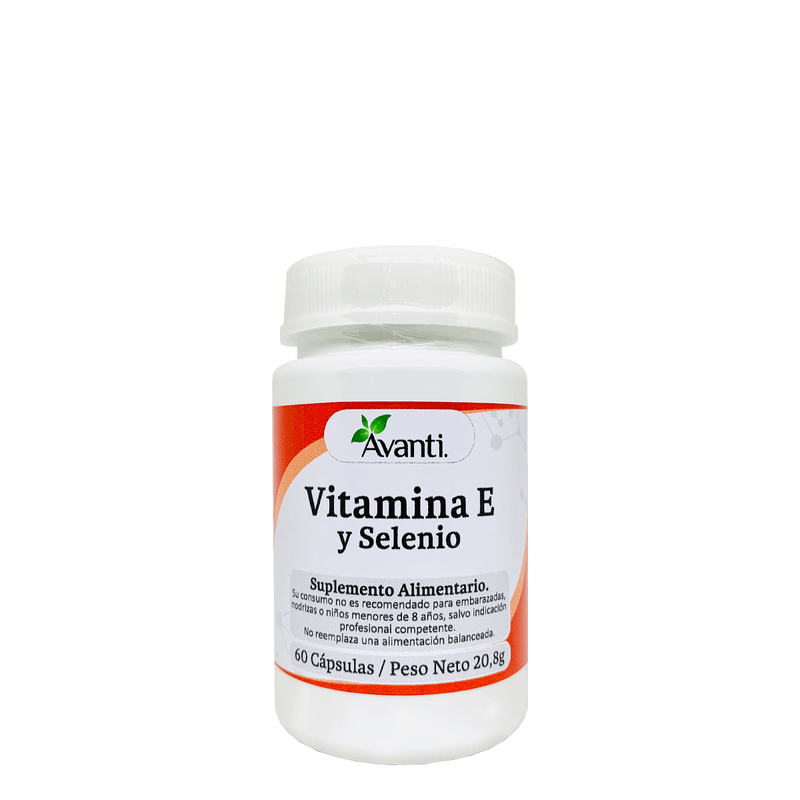 Vitamina E y Selenio 60 Caps - Avanti