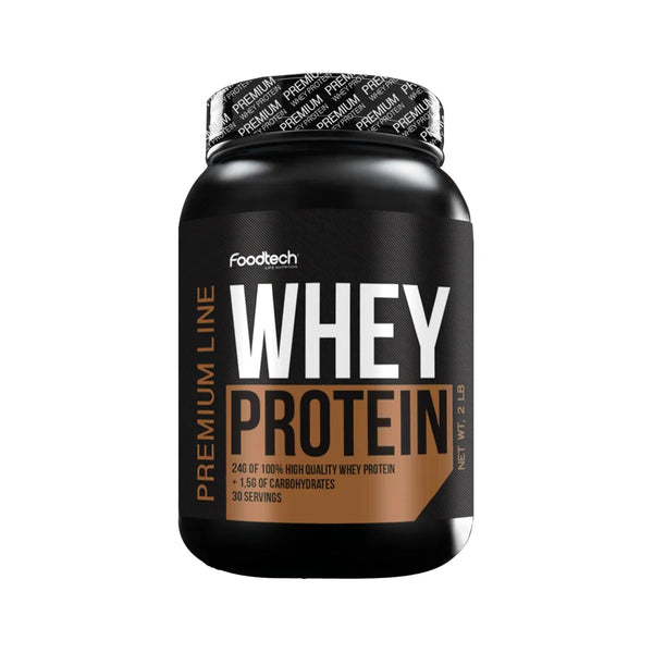 Whey Protein Premium Line Chocolate Flavor 2lb  - Foodtech