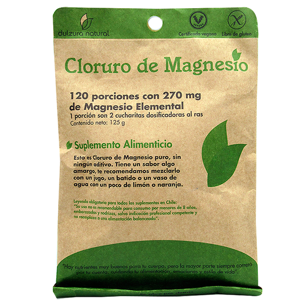 Cloruro de Magnesio 120 Porciones - Dulzura Natural